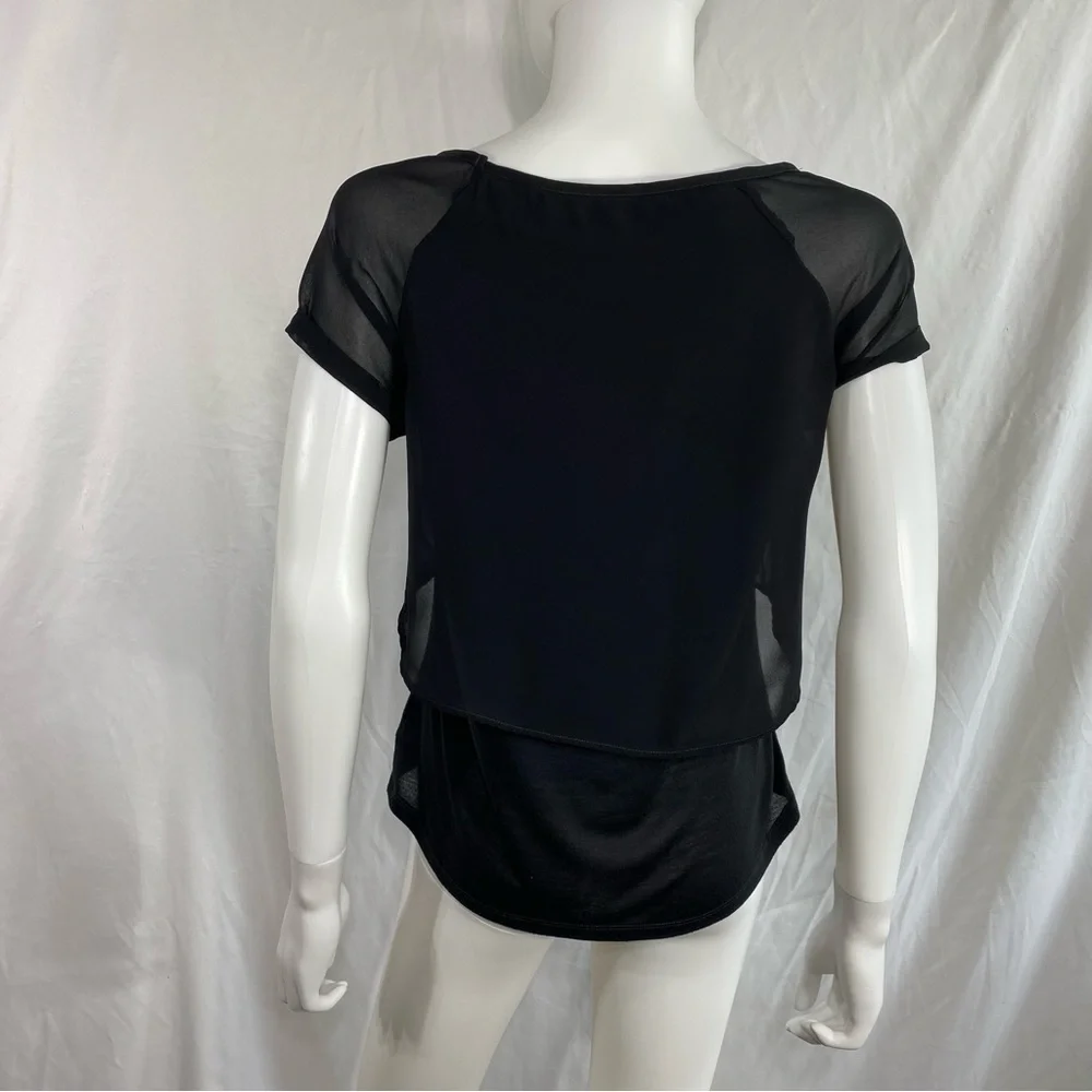 American Eagle Multi-Layered Black Top
